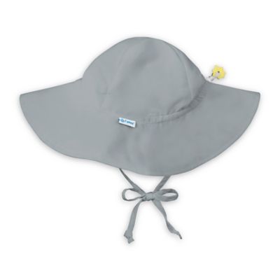 i play.&reg; by green sprouts&reg; Solid Size 0-6M Brim Sun Hat in Grey