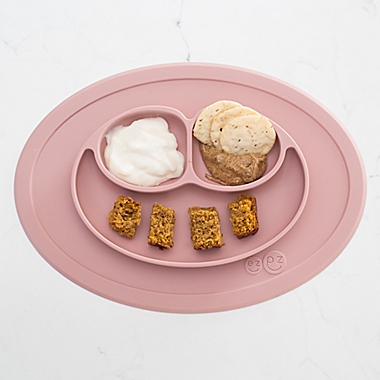 ezpz&trade; Mini Happy Mat Reusable Placemat in Blush. View a larger version of this product image.