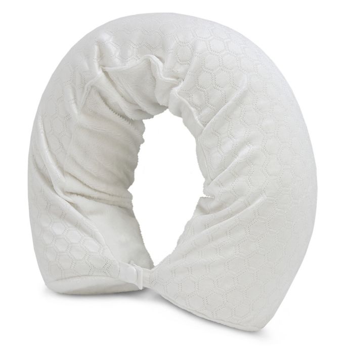 Therapedic® Adjustable Memory Foam U-Neck Travel Pillow ...