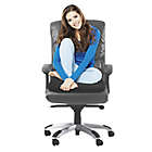 Alternate image 2 for Therapedic&reg; Gel-Infused Memory Foam Chair Pad in Black