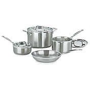 Cuisinart&reg; Multi-Clad Pro Stainless Steel 7-Piece Cookware Set