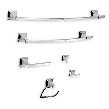 Umbra&reg; Zen Bath Hardware in Nickel. View a larger version of this product image.