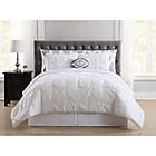 Alternate image 0 for Truly Soft Pueblo Pleated 8-Piece Full Comforter Set in White