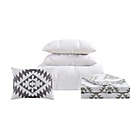 Alternate image 2 for Truly Soft Pueblo Pleated 8-Piece Full Comforter Set in White