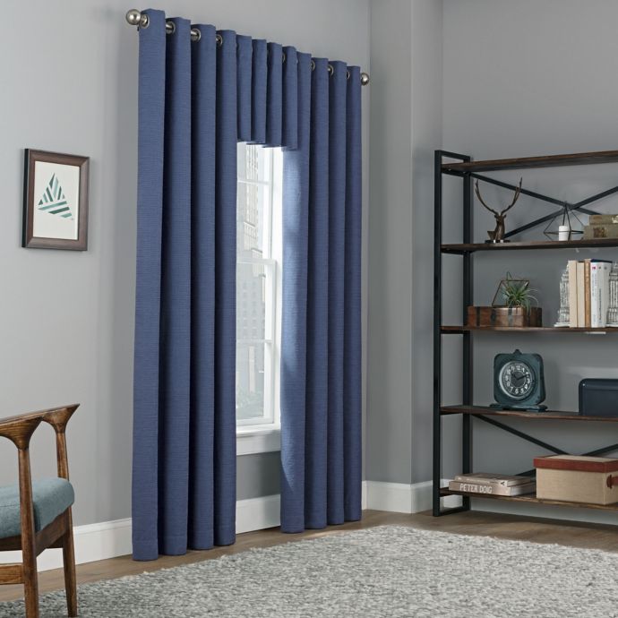 Copley Square Grommet Top 100 Blackout Window Curtain Panel And