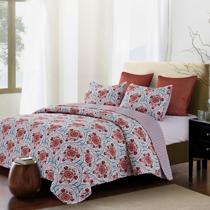 Summer Reversible Quilt Set Bed Bath Beyond