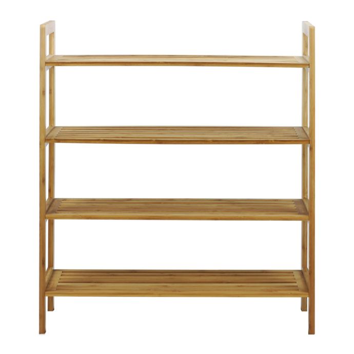 Oceanstar Design Bamboo Shoe Rack Bed Bath Beyond