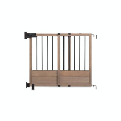 double door baby gate