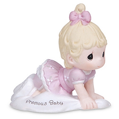 Precious Moments&reg; Growing in Grace Precious Baby Blonde Girl Figurine. View a larger version of this product image.