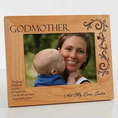 Godparent 5-Inch x 7-Inch Picture Frame