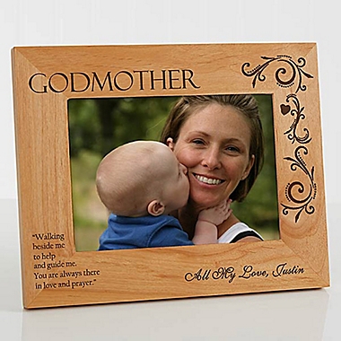 Godparent 5-Inch x 7-Inch Picture Frame. View a larger version of this product image.