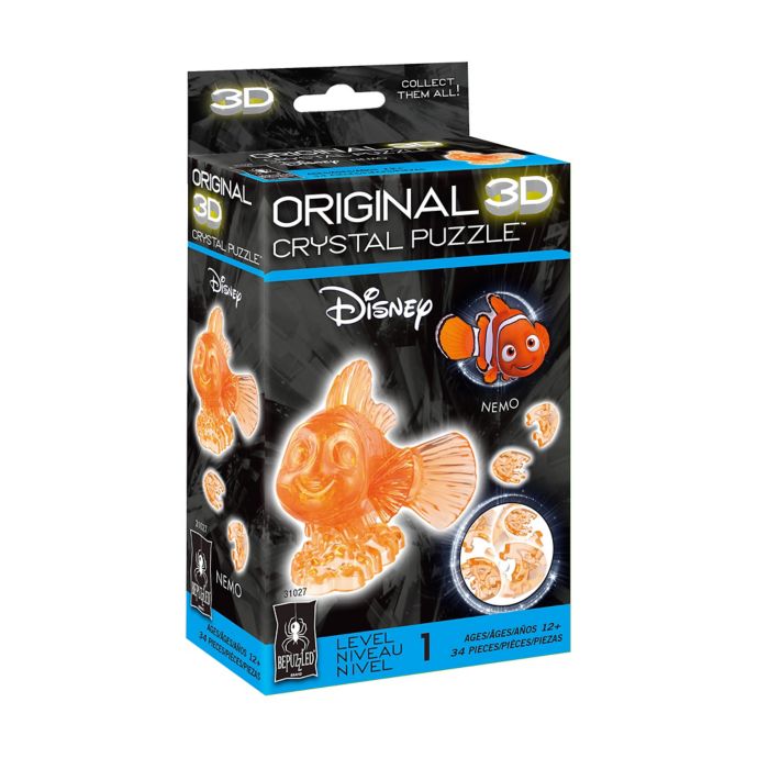 Disney® Nemo 34-Piece Original 3D Crystal Puzzle | Bed ...