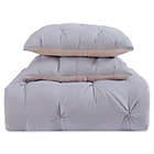 Alternate image 1 for My World Pleated Twin XL Comforter Set in Lavender/Blush