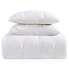 Alternate image 1 for My World Pleated Full/Queen Comforter Set in White