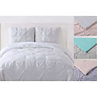 Alternate image 4 for My World Pleated Twin XL Duvet Cover Set in White