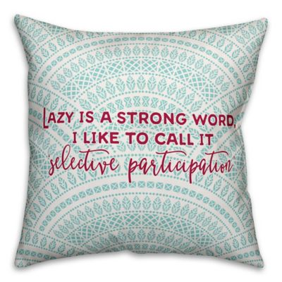 throw pillows with words on them