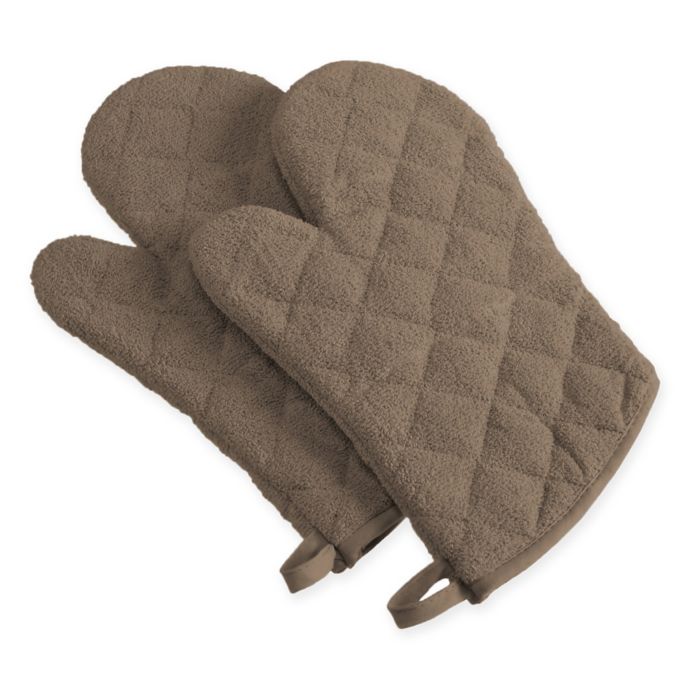 Design Imports Terry Oven Mitts (Set of 2) Bed Bath & Beyond