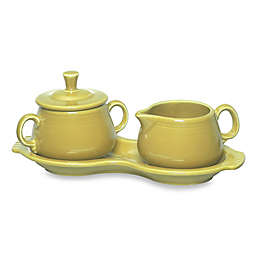 Fiesta® Sugar and Creamer Set with Tray in Sunflower
