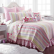 Levtex Home Mya Full/Queen Reversible Quilt Set in Pink