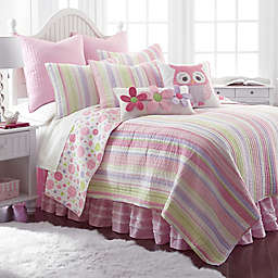 Levtex Home Mya Twin Reversible Quilt Set in Pink