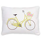 Alternate image 0 for Levtex Home Juliet Bicycle Oblong Throw Pillow in White