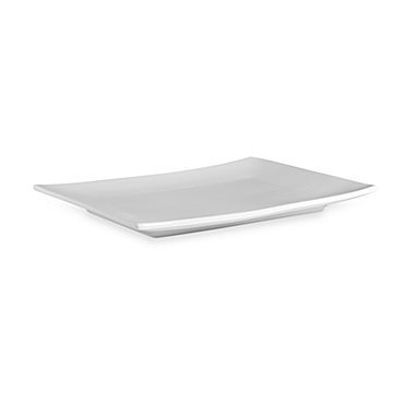 Nevaeh White&reg; by Fitz and Floyd&reg; 13-Inch Rectangular Tray. View a larger version of this product image.