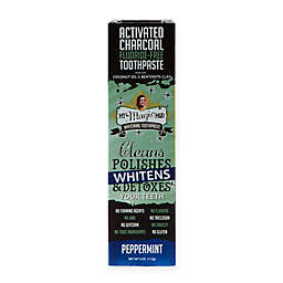 My Magic Mud® 4 oz. Activated Charcoal Fluoride-Free Whitening Toothpaste in Peppermint