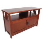 Mission Style Tv Stand With Cabinet Doors Bed Bath Beyond