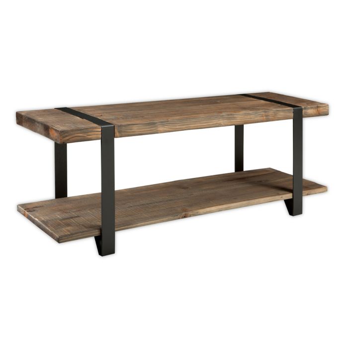 Modesto Metal And Reclaimed Wood Entryway Bench Bed Bath Beyond