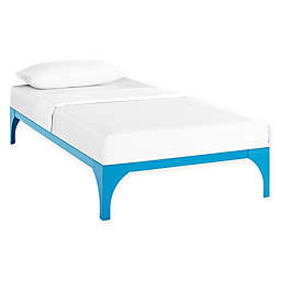 Modway Ollie Twin Bed Frame in Light Blue
