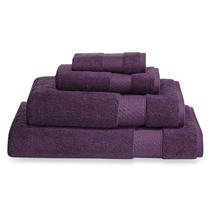 Buy Natori Dynasty Bath Towel in Purple from Bed Bath & Beyond