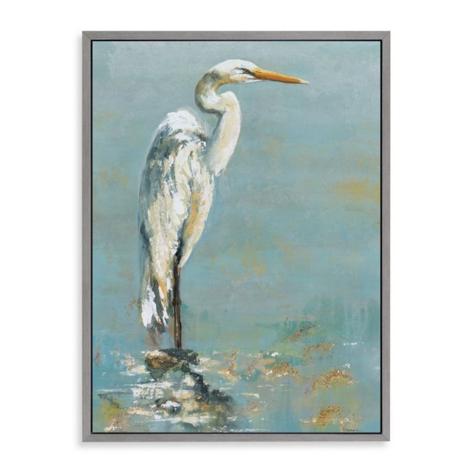 Heron Canvas Wall Art Bed Bath and Beyond Canada