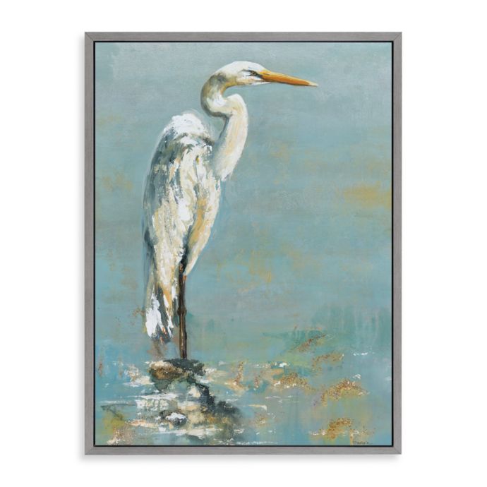 Heron Canvas Wall Art | Bed Bath and Beyond Canada