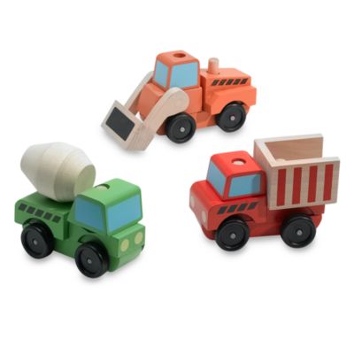 melissa and doug stacking vehicles