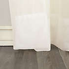 Alternate image 2 for No.918&reg; Emily Sheer Voile 95-Inch Rod Pocket Window Curtain Panel in White (Single)