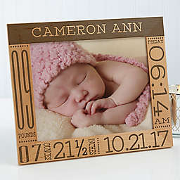 Baby Love Birth Info 8-Inch x 10-Inch Picture Frame