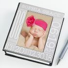 Alternate image 0 for Baby Love Birth Information Engraved Photo Album