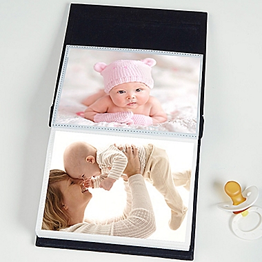 Baby Love Birth Information Engraved Photo Album. View a larger version of this product image.