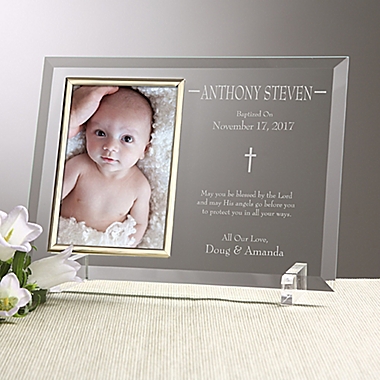 Christened with Faith Frame. View a larger version of this product image.