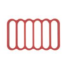 Alternate image 1 for OXO Good Grips&reg; Silicone Roasting Racks in Red (Set of 2)