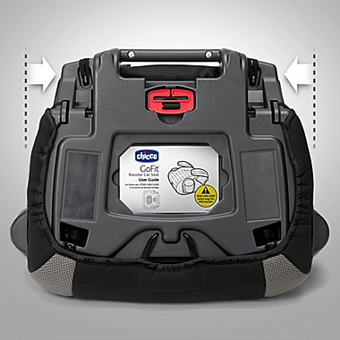 Chicco GoFit&reg; Backless Booster Seat in Shark. View a larger version of this product image.