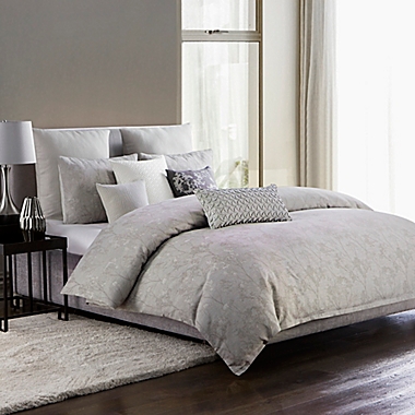 Highline Bedding Co. Adelais Full/Queen Comforter Set in Grey. View a larger version of this product image.