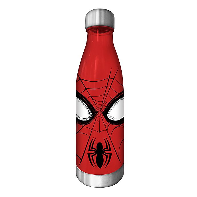 Marvel® Spiderman 20 oz. Plastic Curved Water Bottle Bed
