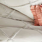 Alternate image 2 for Peri Home Chenille Lattice Full/Queen Comforter Set in Grey