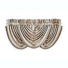 Alternate image 1 for J. Queen New York&trade; La Scala Rod Pocket Waterfall Window Valance in Gold