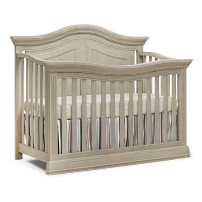 Sorelle Providence 4 In 1 Convertible Crib In Heritage Fog Bed