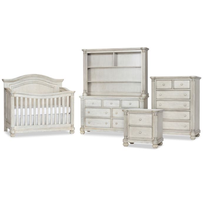 Kingsley Charleston Furniture Collection In Weathered White