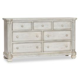 Kingsley Charleston Furniture Collection In Weathered White