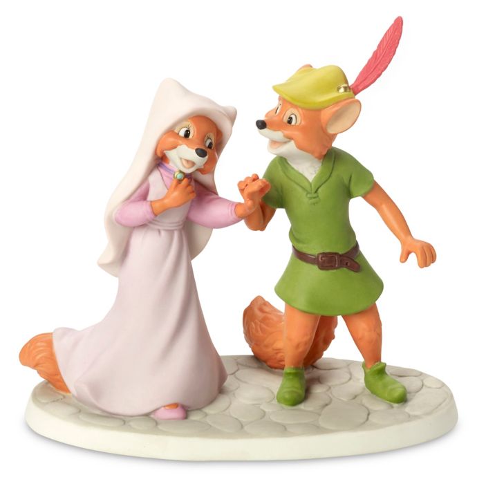 disney robin hood and maid marian figurine