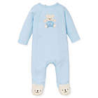 Alternate image 0 for Little Me&trade; Preemie Bear Footie Pajama in Blue